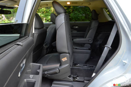 Nissan Pathfinder 2022, intérieur (système EZ FLEX)